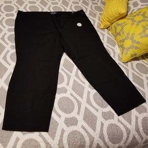Black kahaki pants